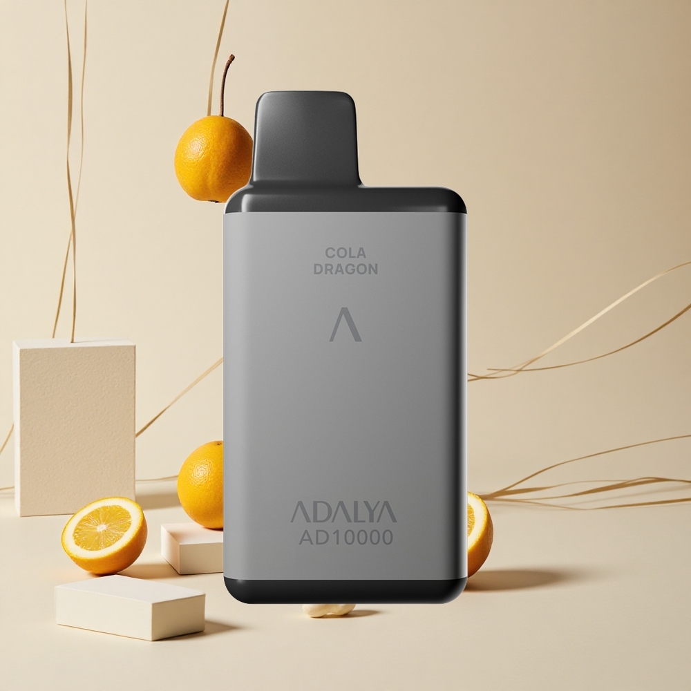 Adalya AD 10000 Puffs English Lord Priestavová farba vesmírna sivá 14 ml E-liquidu