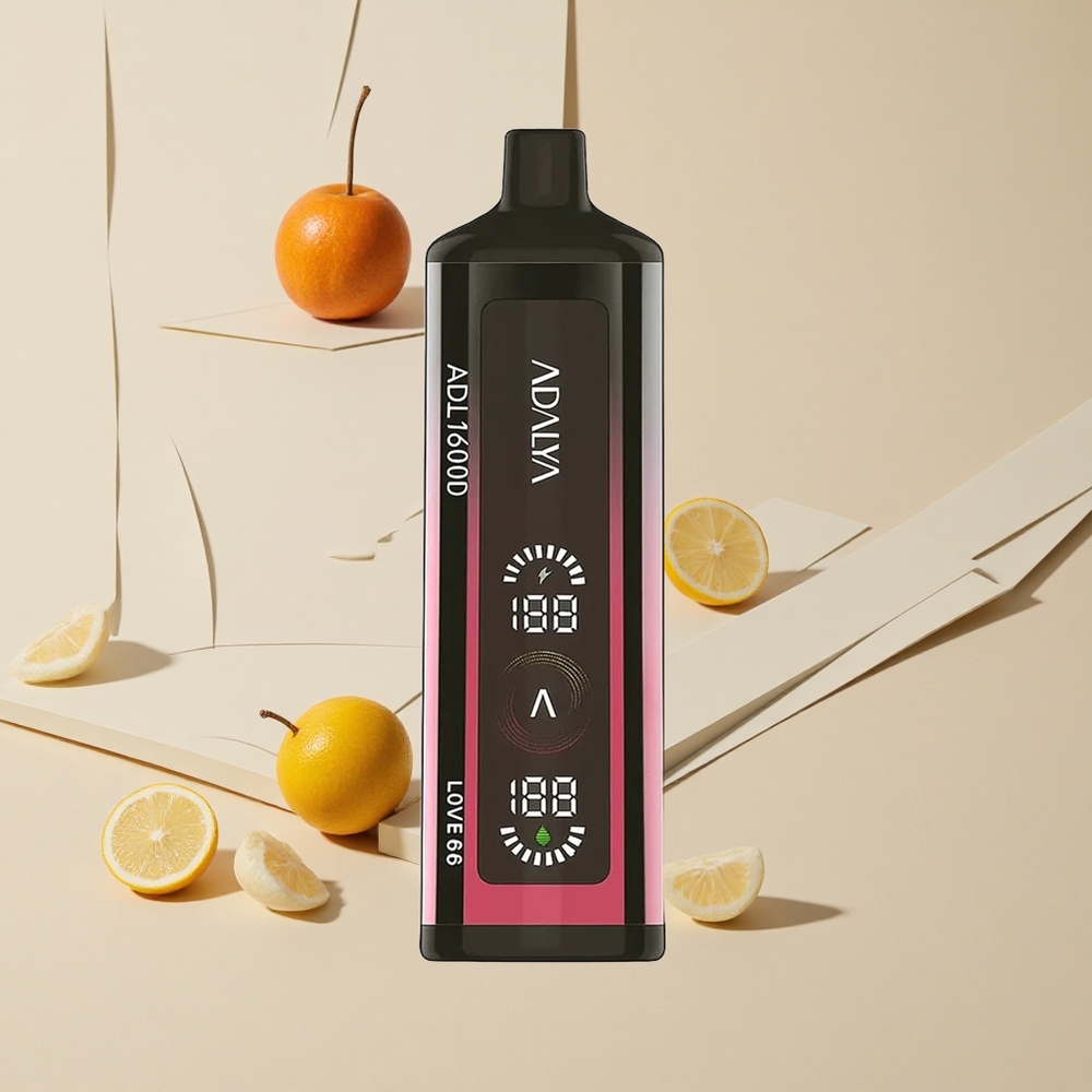 Adalya ADL 16000 PRO Púchov Jednorazová Vape Láska 66 s 25ml Tekutinou a USB-C Nabíjaním