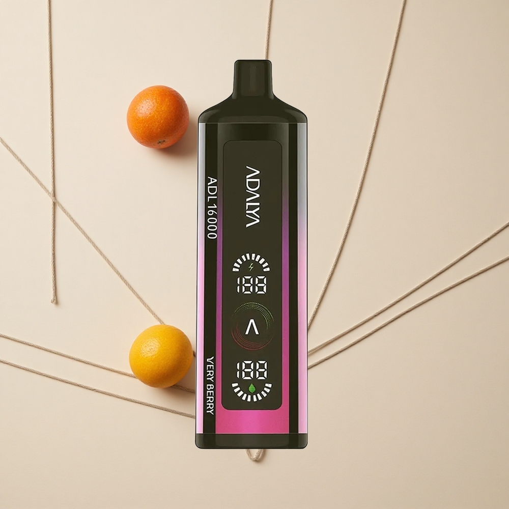 Adalya ADL 16000 PRO Púchov Jednorazové Vape Veľmi Bobuľový 25ml USB-C