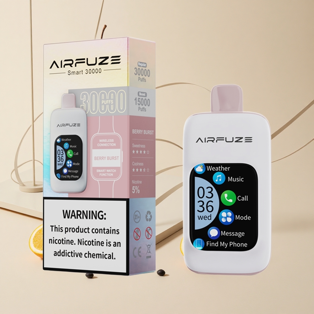 AirFuze Smart 30000 Púchov Jednorazové Vape Bobuľová Explózia 900mAh Typ-C