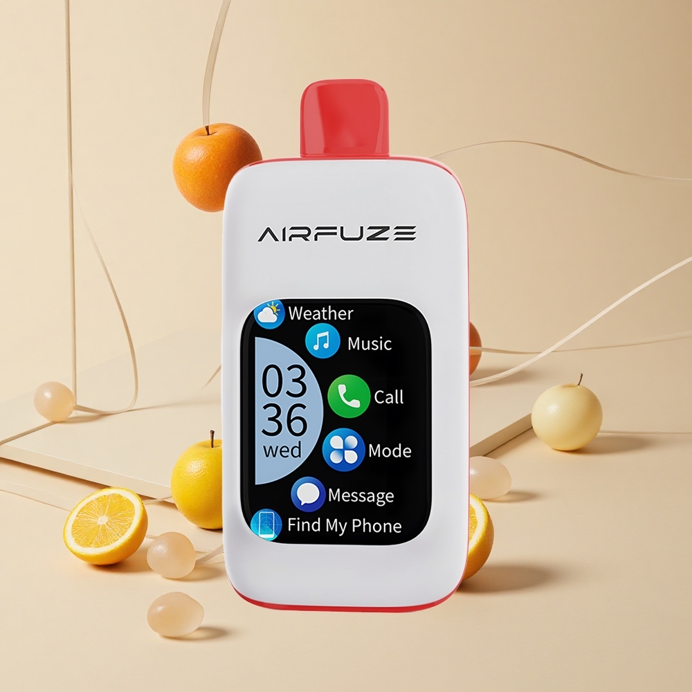 AirFuze Smart 30000 Puffs Jednorazové Vape Kyslá Lúš Gummy 2.01"TFT 900mAh