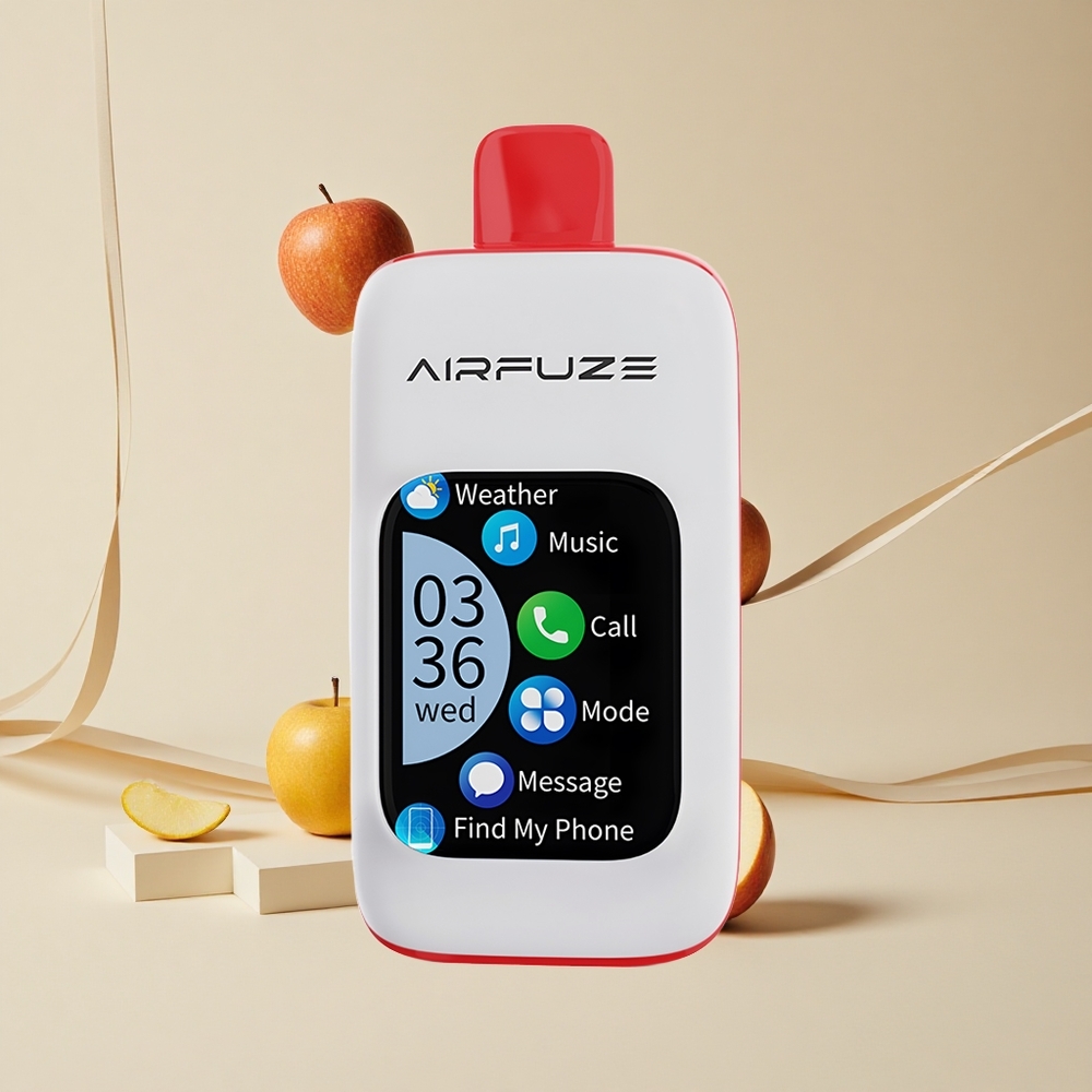 AirFuze Smart 30000 Puffs Trojité Jablko 900mAh Type-C