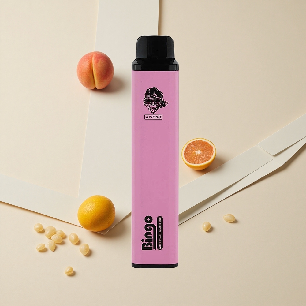 Aivono Aim Bingo 4000 Púchov Biele Broskyne Grep s 10 mL a 1000mAh Batéria