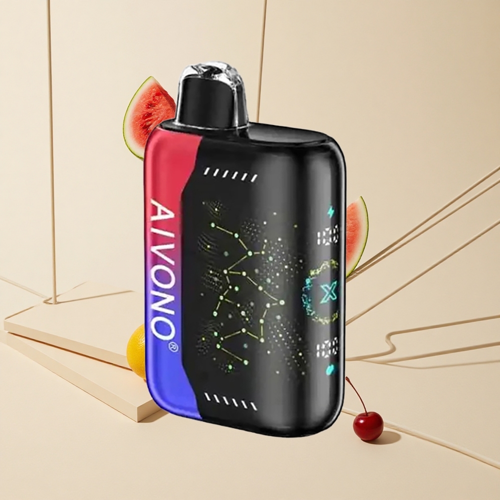 Aivono Aim Boom 25000 Púchov Jednorazové Vape Mrazený vodný melón čerešňa 28ml 650mAh