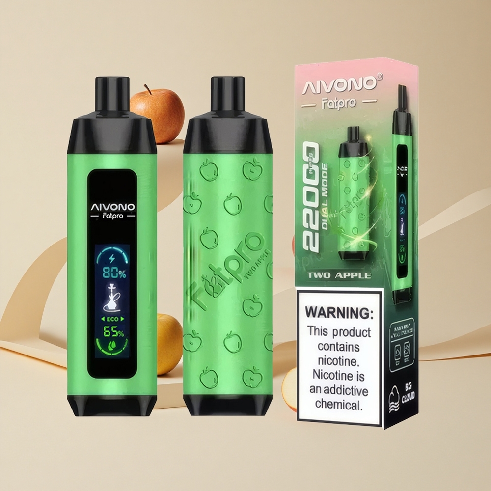 Aivono Aim Fatpro 22000 Púchov Dve Jablká 28ml E-liquid 600mAh Batéria