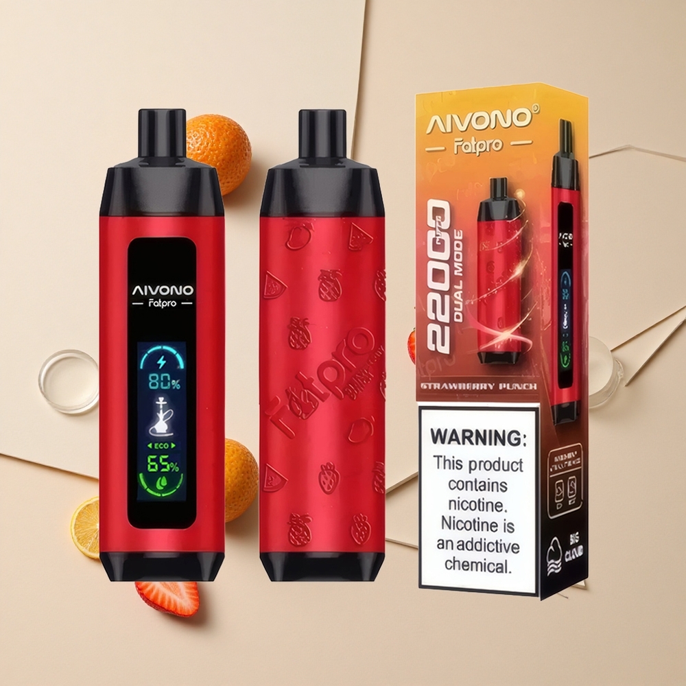 Aivono Aim Fatpro 22000 Púchov Jahodový Punč 28ml a 600mAh