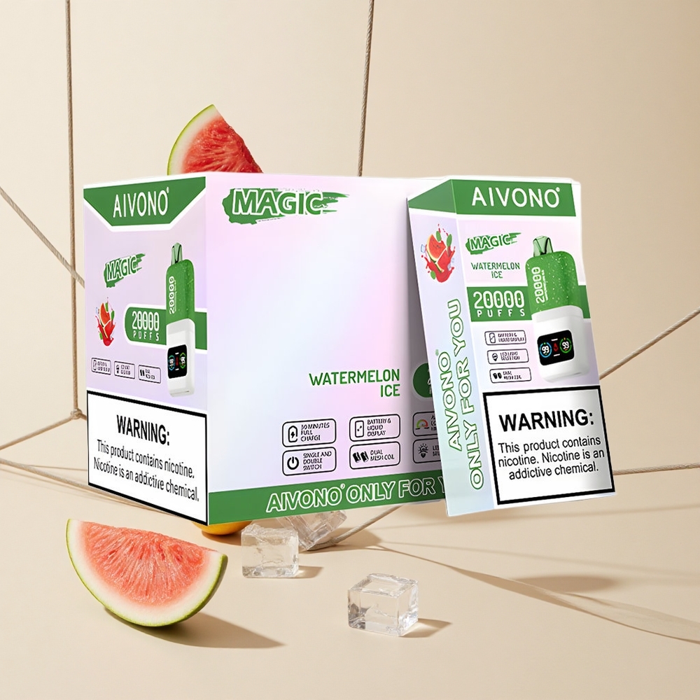 Aivono Aim Magic 20000 Púchov Jednorazové Vape Watermelon Ice 26ml Typ-C Nabíjateľné