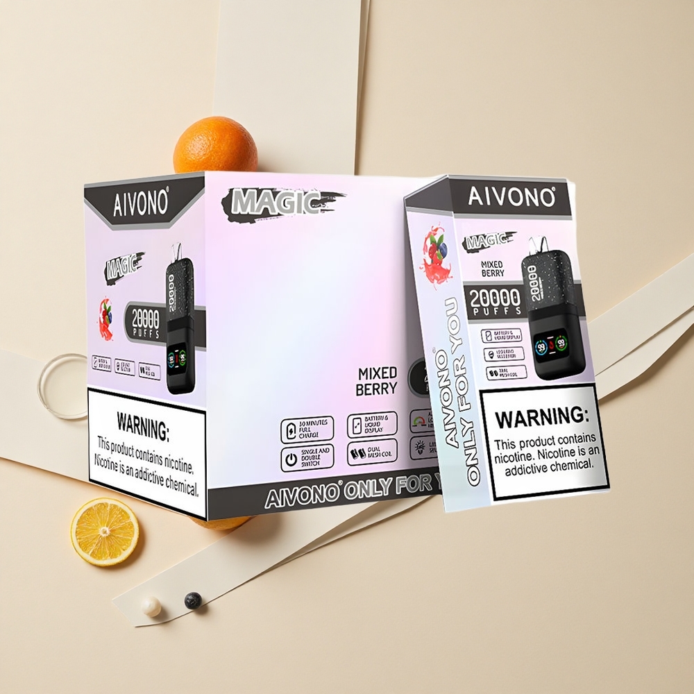 Aivono Aim Magic 20000 Púchov Jednorazové Vape Zmiešané Bobule 26ml a Typ-C Nabíjanie