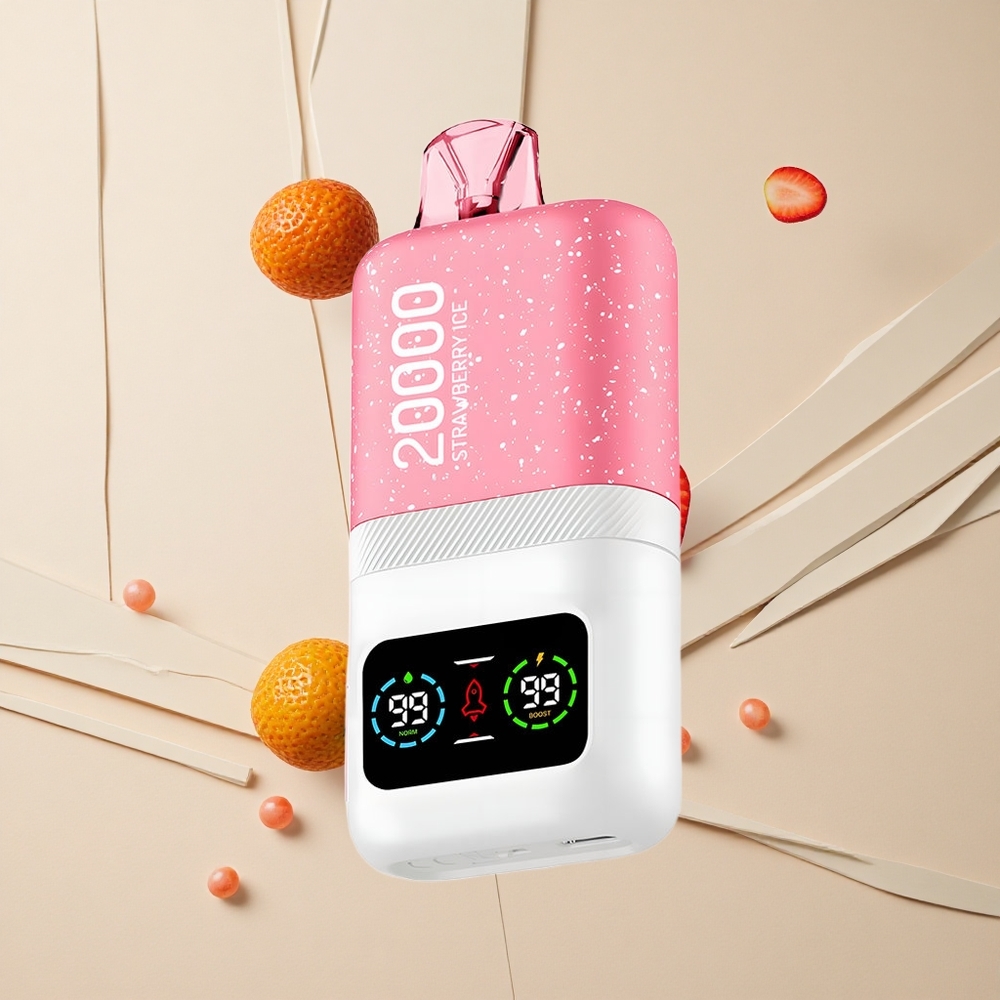 Aivono Aim Magic 20000 Púchov Jednorazové Vape jahodový ľad Typ-C a LCD displej