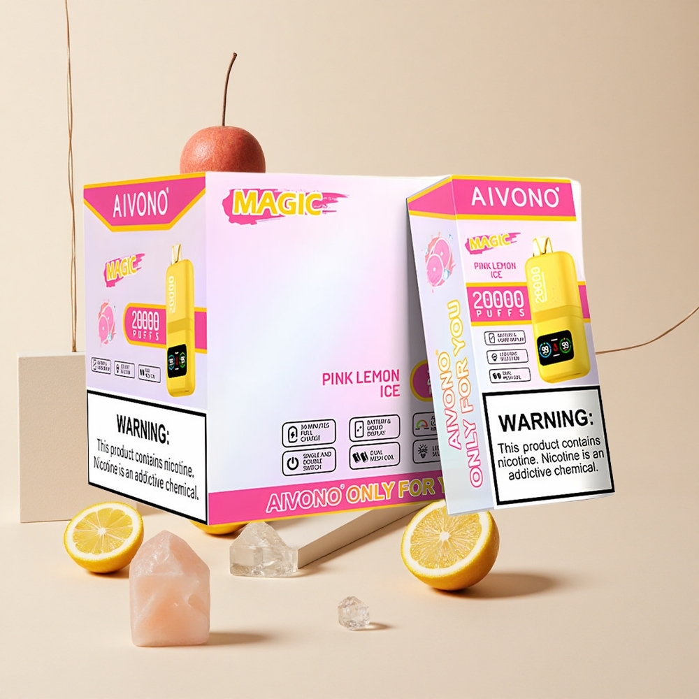 Aivono Aim Magic 20000 Púchov Ružová citrónová ľadová 26ml Typ-C