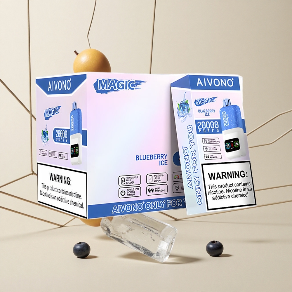 Aivono Aim Magic 20000 Puffs Jednorazové Vape Čučoriedkový ľad 26ml E-kvapalina