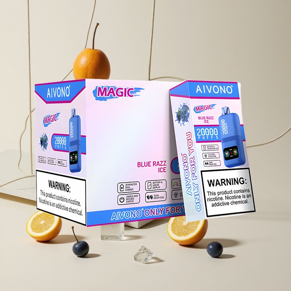 Aivono Aim Magic 20000 Puffs Modrá Malina Ľad 26ml Dual Mesh