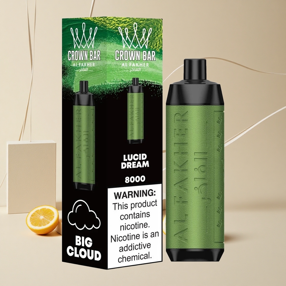 Al Fakher Crown Bar 8000 Lucid Dream (18ml Kapacita 5mg Nikotínu)