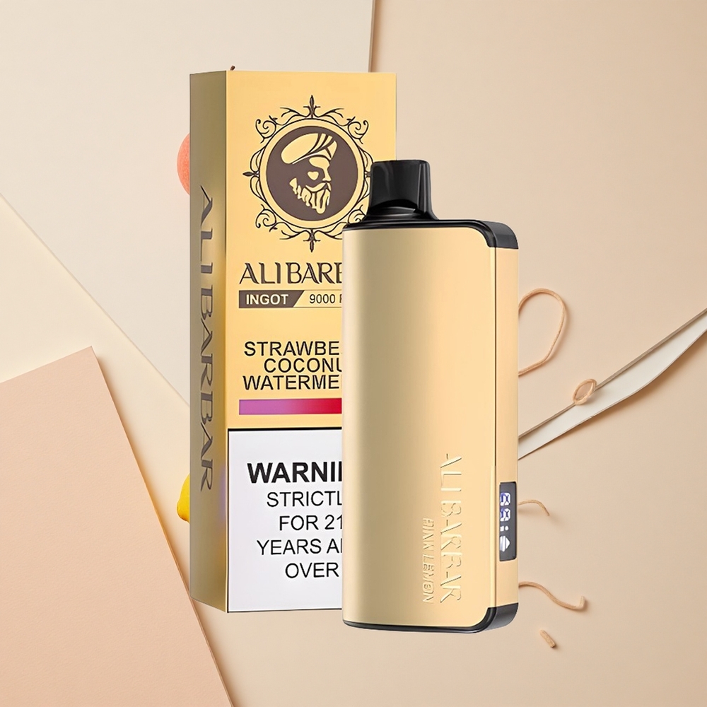 Alibarbar Ingot 9000 Púchov 22ml/2350mAh Ružová Limonáda Jednorazové Vape