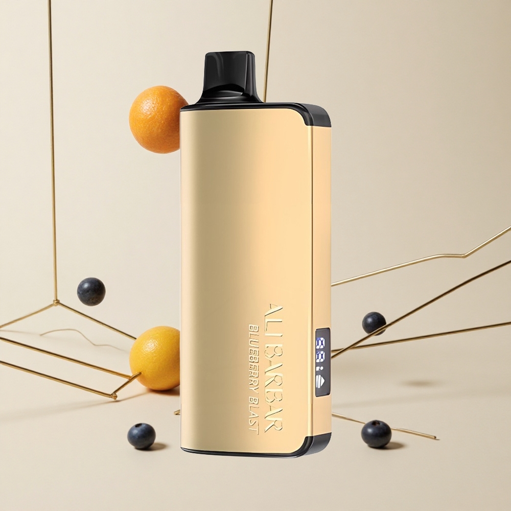 Alibarbar Ingot 9000 Puffs Jednorazové Vape Čučoriedková Príchuť s 22ml Kapacitou a 2350mah Bateriou