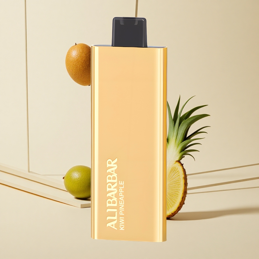 Alibarbar Pandora 7000 Púchov Jednorazové Vape Kiwi Ananás 17 ml
