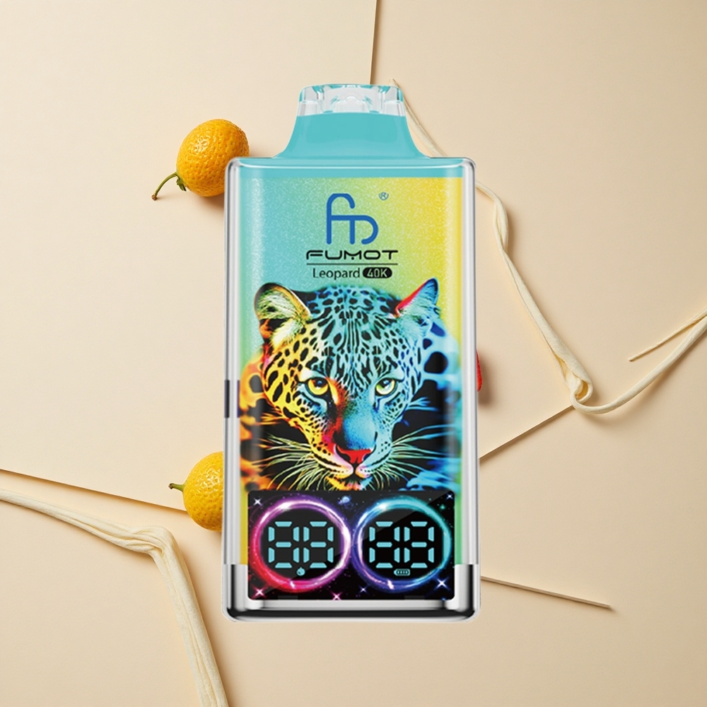Fumot Leopard 40000 Púchov Jednorazové Vape Jahoda Banán 0%,2%,3%,5% Nikotínu 700mAh Batéria
