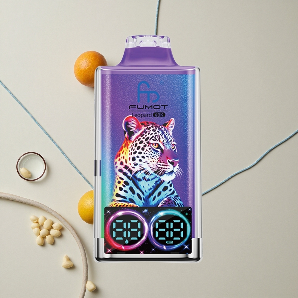 Fumot Leopard 40000 Puffs Mr Modrý 700mAh Batéria Typ-C Nabíjanie