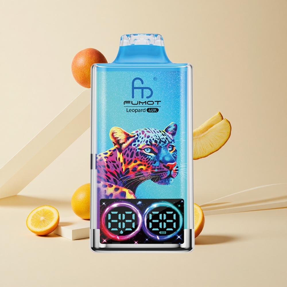 Fumot Leopard 40K Púchov Jednorazové Vape Broskyňa Mango Ananás 0%,2%,3%,5% Nikotínu 700mAh Batéria