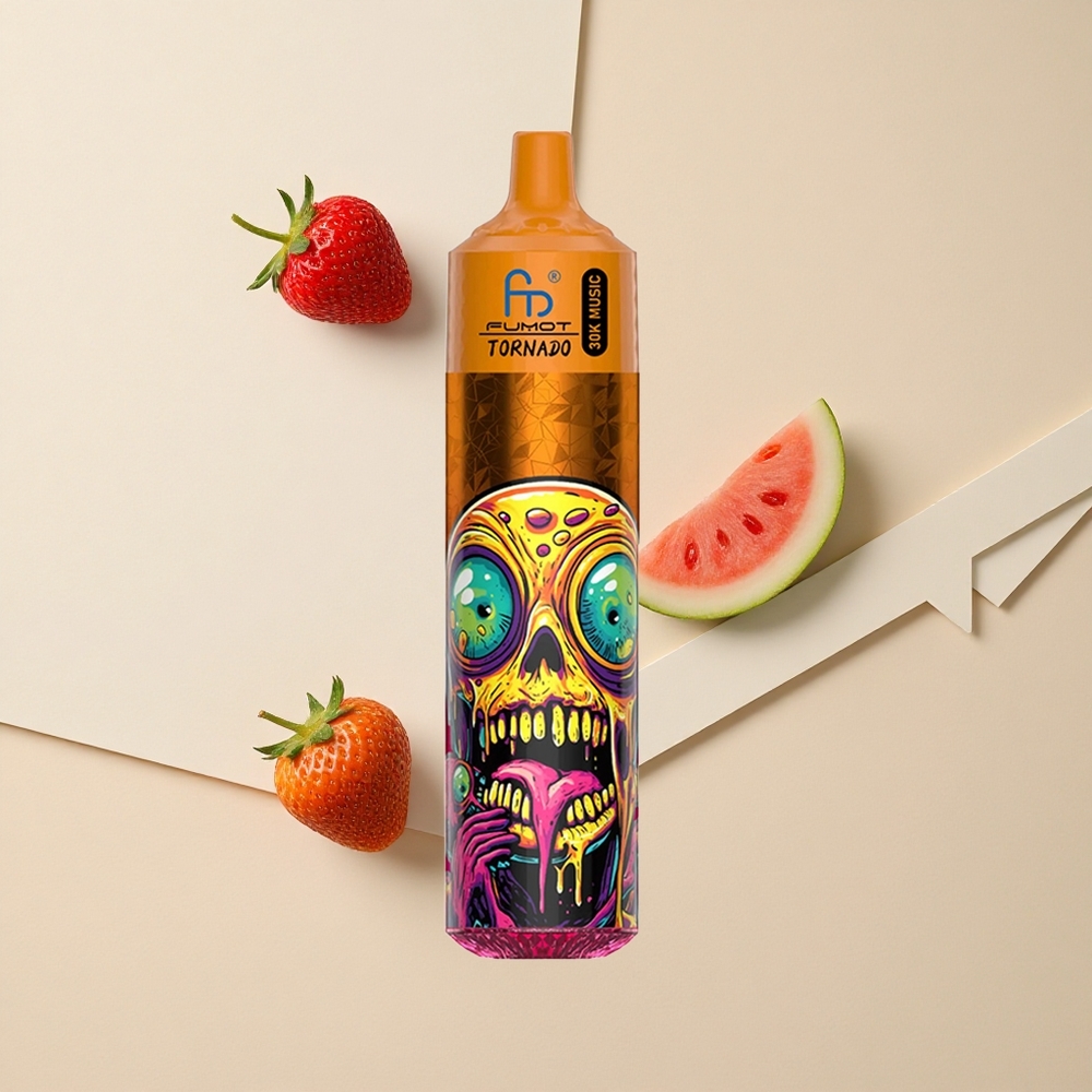 Fumot RandM Tornado30000 Púchov 30mL Jahoda Vodný melón 2%,5% Nikotínu 600mAh