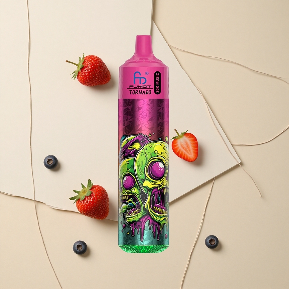 Fumot RandM Tornado30000 Púchov Jahoda Čučoriedka 30mL 600mAh