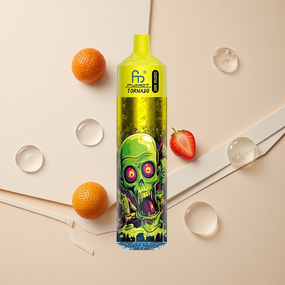 Fumot RandM Tornado30000 Púchov Jahodový Ľad 30mL 1.0 Ohm