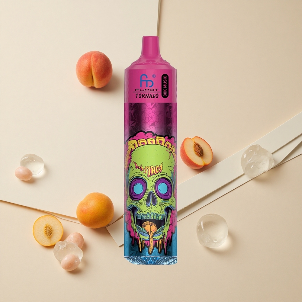 Fumot RandM Tornado30000 Puffs Broskyňa Ľad 30mL 600mAh