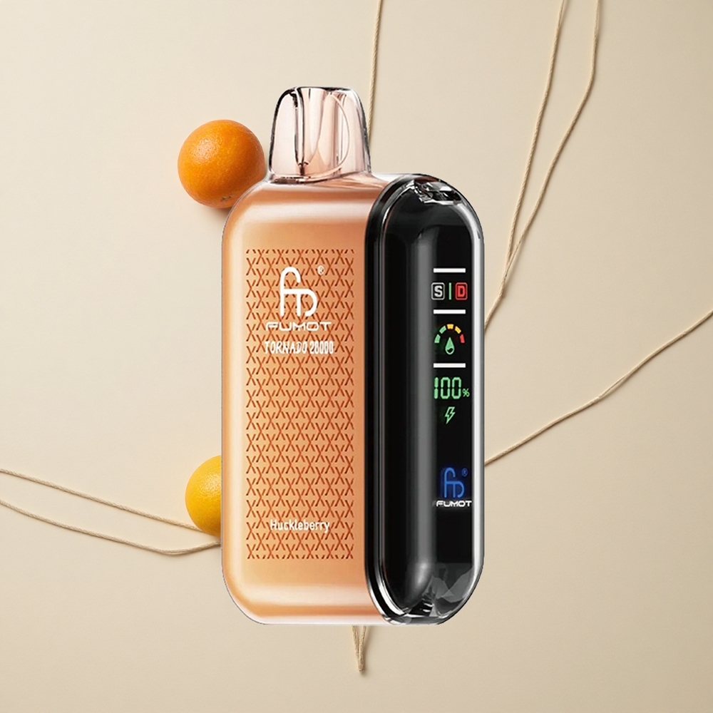 Fumot Tornado 20000 Púchov Dual Mesh Cievka a 20ml Tekutina Čučoriedka Jednorazové Vape