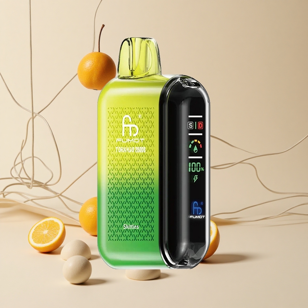 Fumot Tornado 20000 Púchov Jednorazové Vape Dužinový Mix 20ml Kapacita 850mAh Batéria