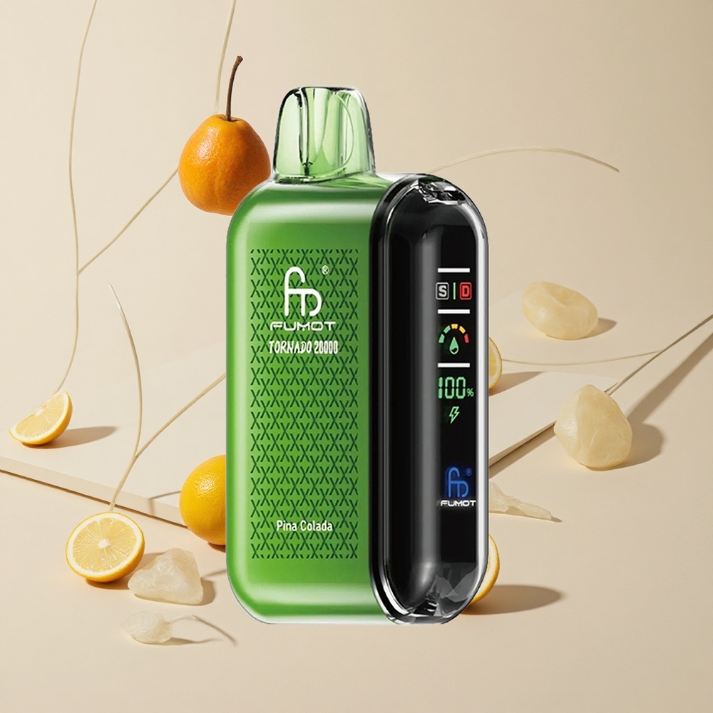Fumot Tornado 20000 Púchov Piňa Koláda 20ml Kapacita a 850mAh Batéria
