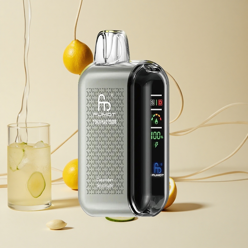 Fumot Tornado 20000 Púchov Uhorková Limonáda 20ml Kapacita 850mAh Batéria