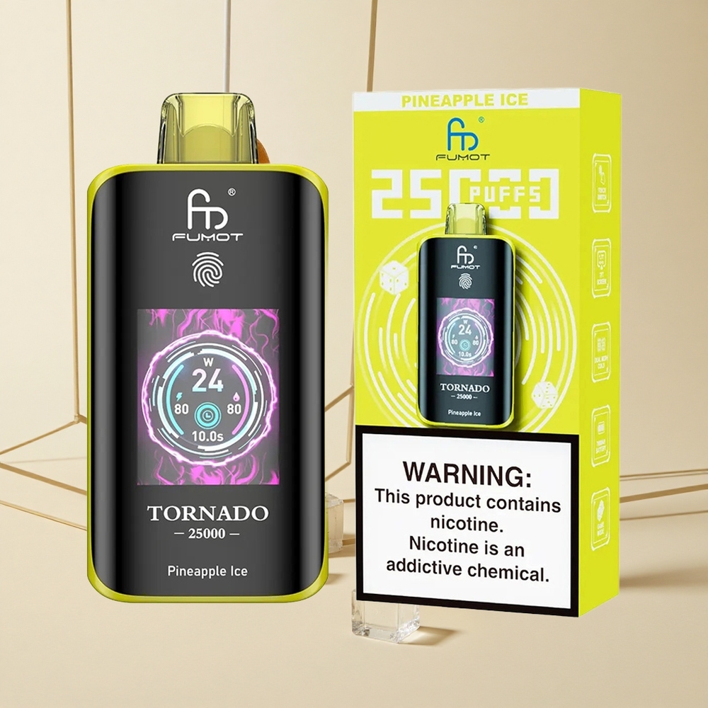 Fumot Tornado 25000 Púchov Ananásový ľad 20ml Predplnená Tekutina 700mAh Batéria