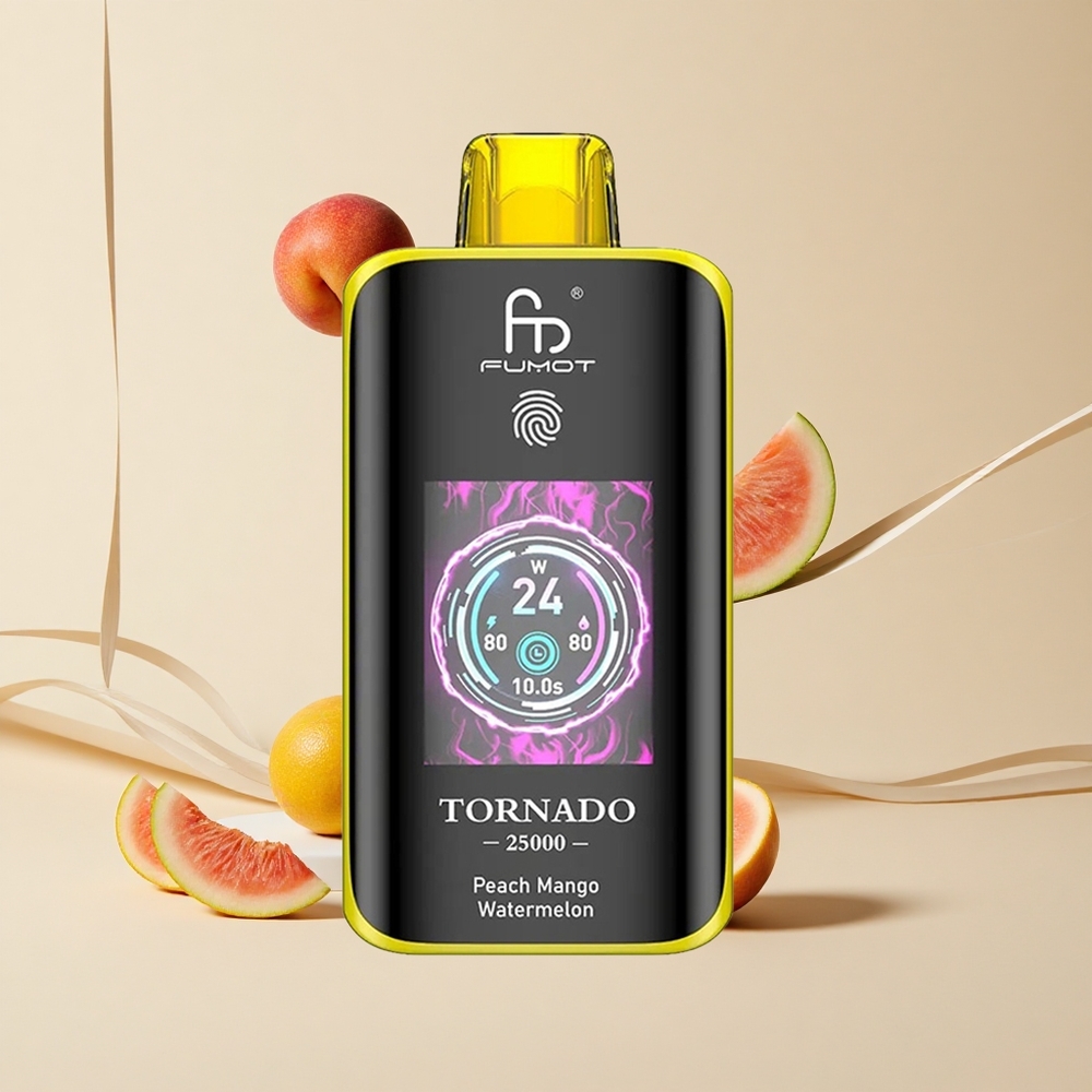 Fumot Tornado 25000 Púchov Broskyňa Mango Melón 700mAh Batéria 20ml Náplň
