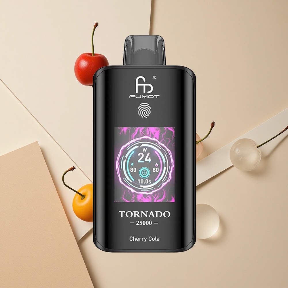 Fumot Tornado 25000 Púchov Cherry Cola 20ml Predplnená Tekutina 700mAh Batéria