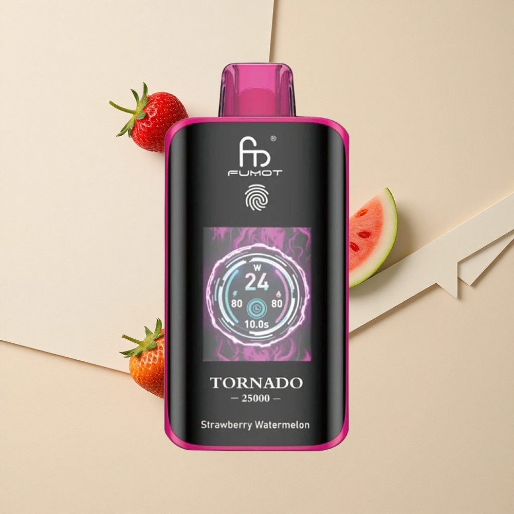 Fumot Tornado 25000 Púchov Jahoda Vodný melón 700mAh Batéria 20ml Náplň