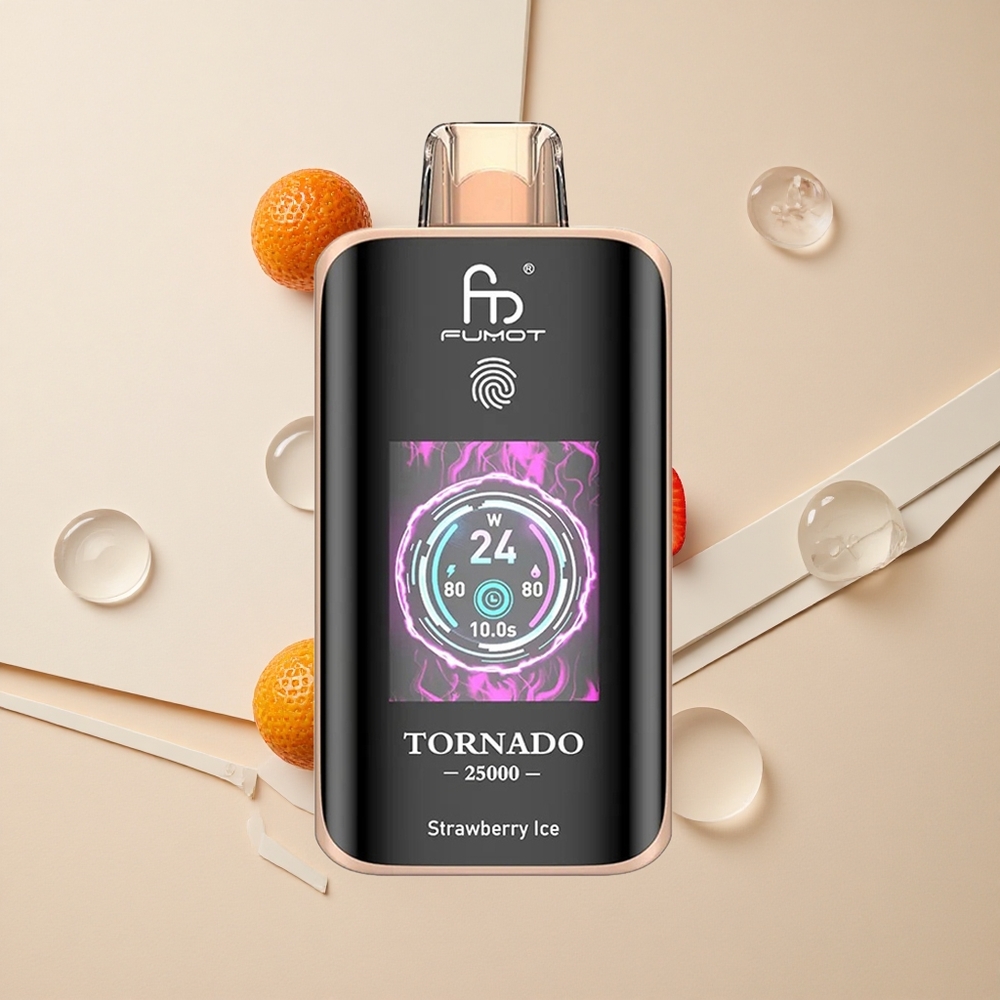Fumot Tornado 25000 Púchov Jahodový Ľad 20ml Tekutina 700mAh Batéria