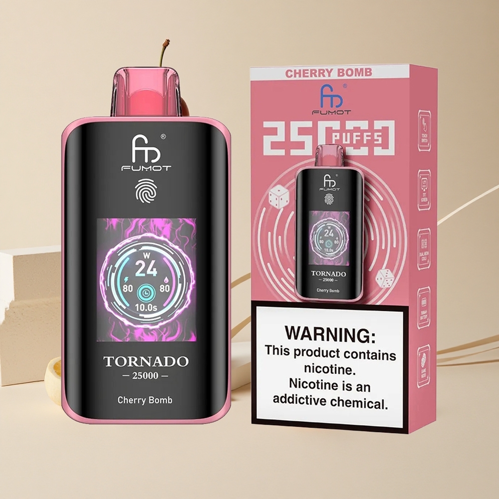 Fumot Tornado 25000 Púchov Čerešňový Výbuch 20ml Typ-C