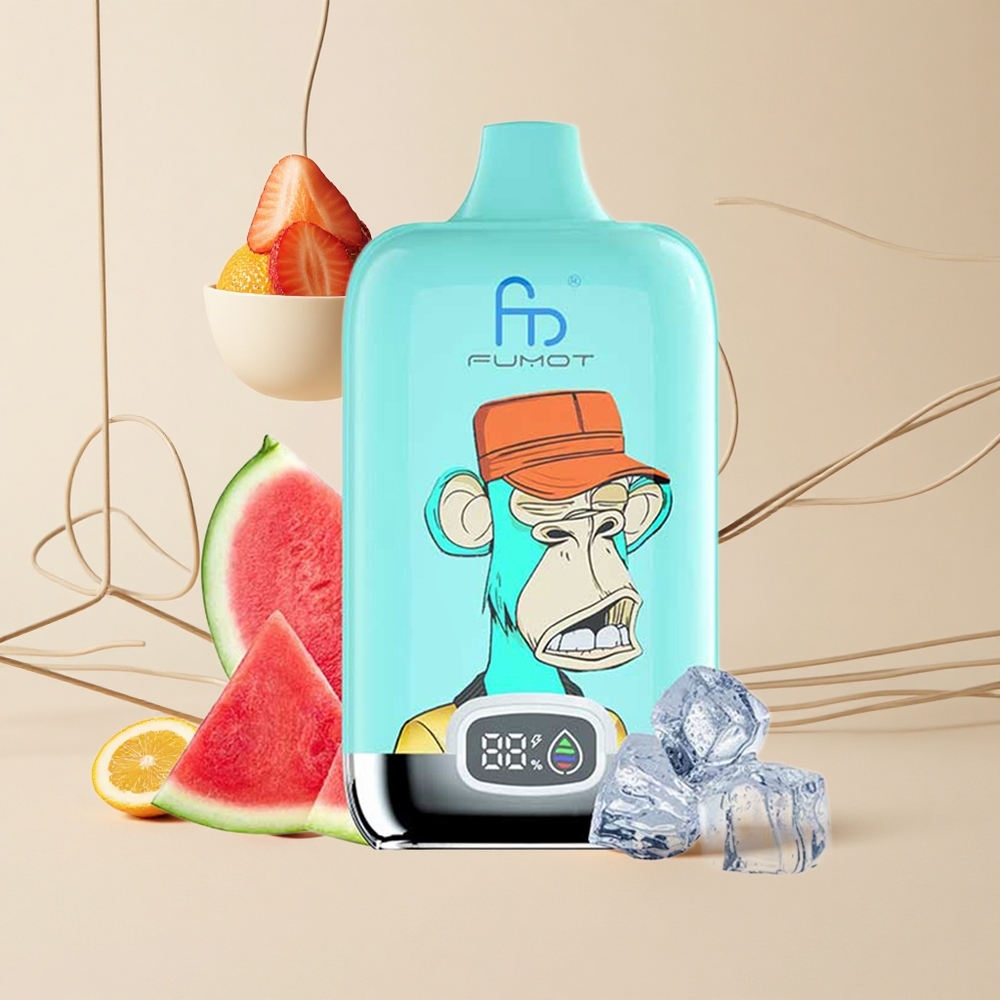 Fumot Tornado 12000 Púchov Jahodová Štrúdla 20ml Mesh
