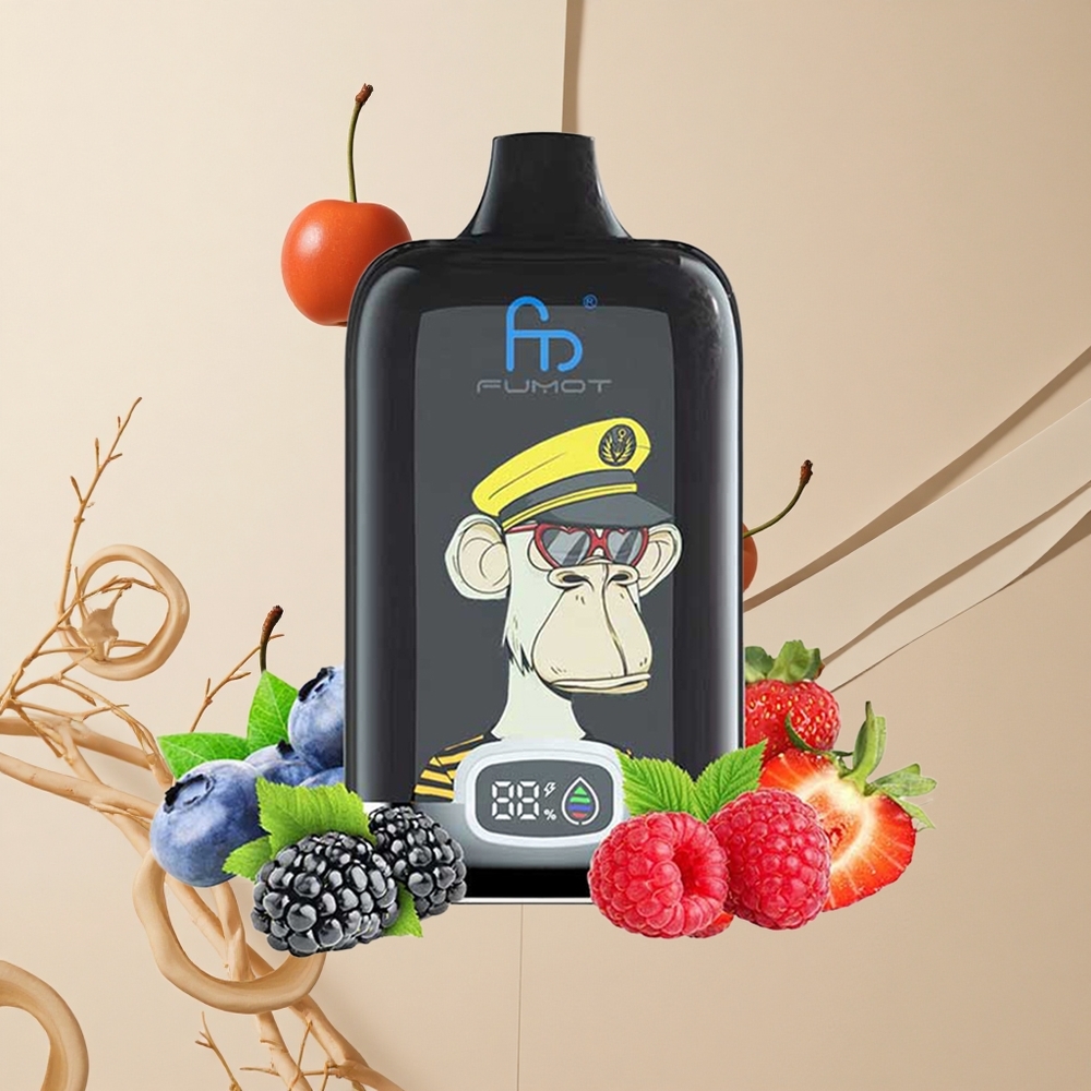 Fumot Tornado 12000 Púchov Čerešňa 20ml Mesh