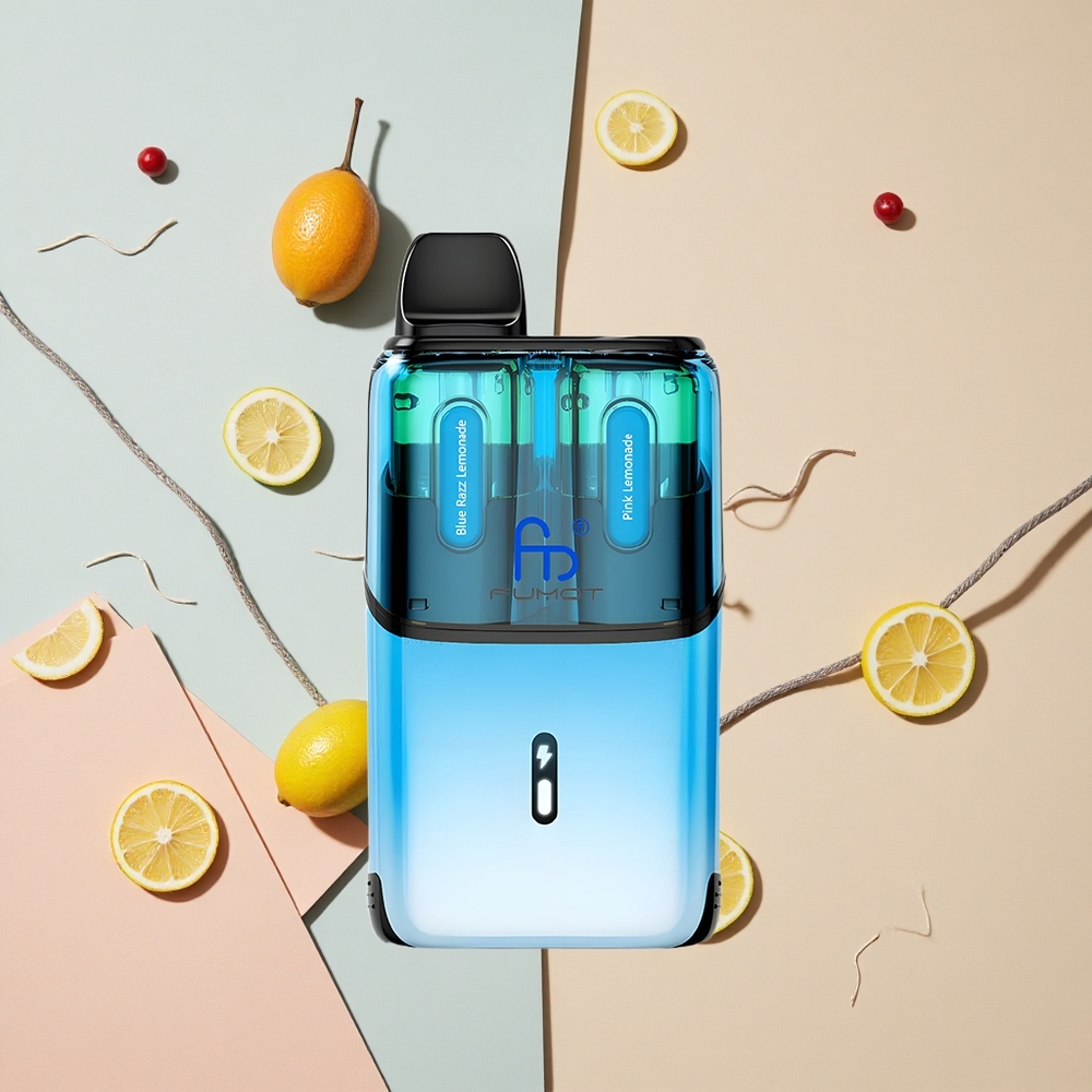 Fumot Ultra T32000 32000 Púchov Modrá Malina Limonáda - Ružová Limonáda 800mAh Batéria Typ-C Nabíjanie