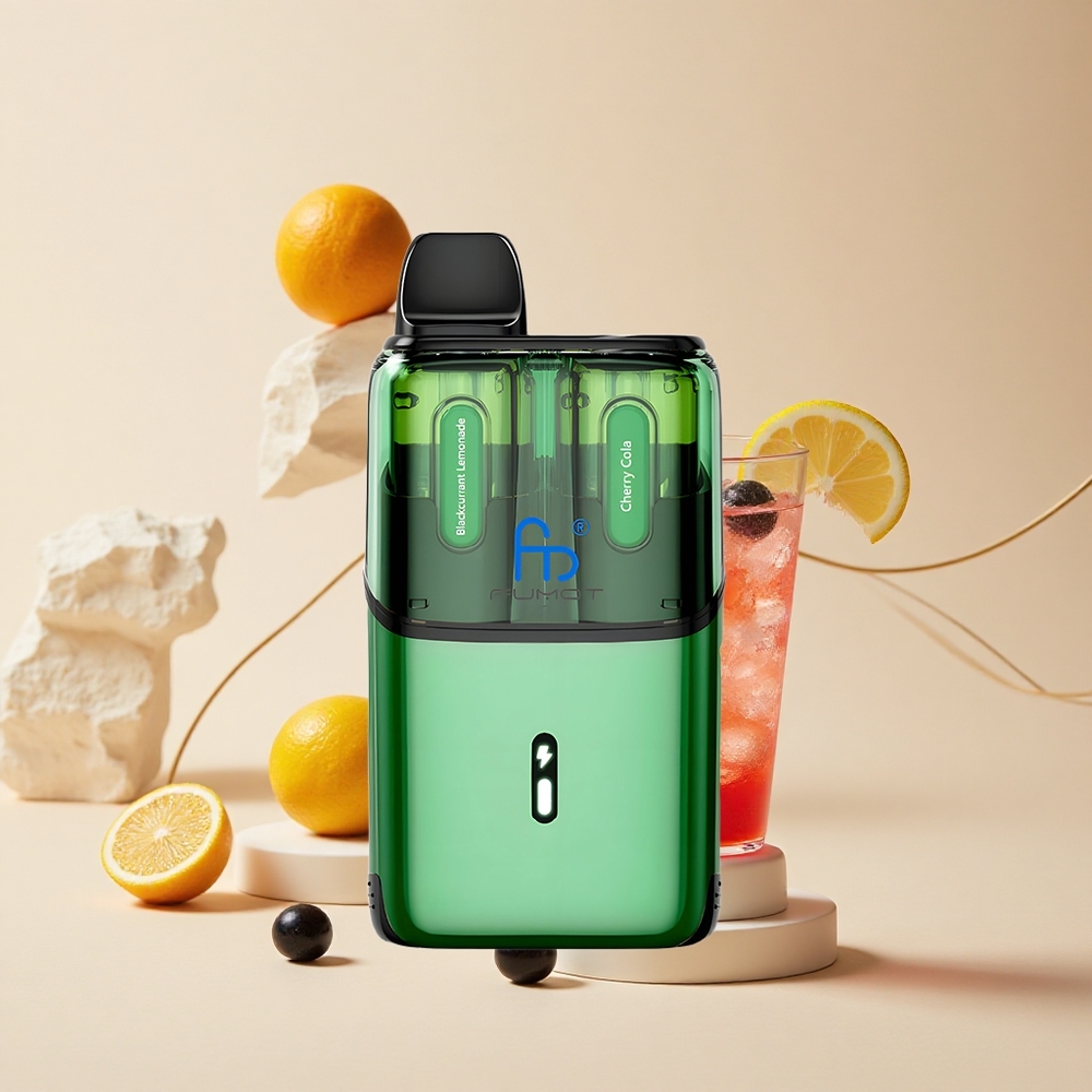 Fumot Ultra T32000 32000 Púchov Čierna ríbezľa Limonáda - Čerešňová Kola 800mAh Batéria 24ml Tekutina