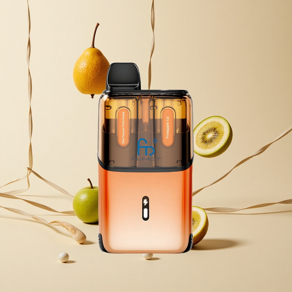 Fumot Ultra T32000 Jednorazové Vape 32000 Púchov Ananásový ľad s Chuťou Kiwi Marakuja Guava 800mAh Batéria