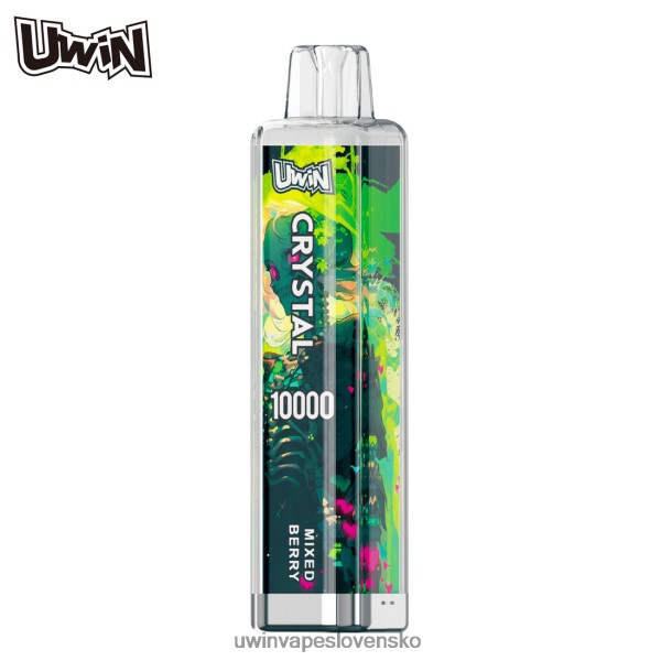 UWIN Crystal Slovensko - UWIN CRYSTAL 10 000 jednorazové vapy zmiešané bobule 06D4Z14