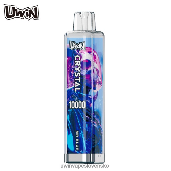 UWIN Vape Recenzia - UWIN CRYSTAL 10 000 jednorazové vapy pán modrý 06D4Z15