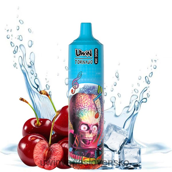 UWIN Vape Slovensko - UWIN CRYSTAL 35 000 jednorazová vapa čerešňový ľad 06D4Z21
